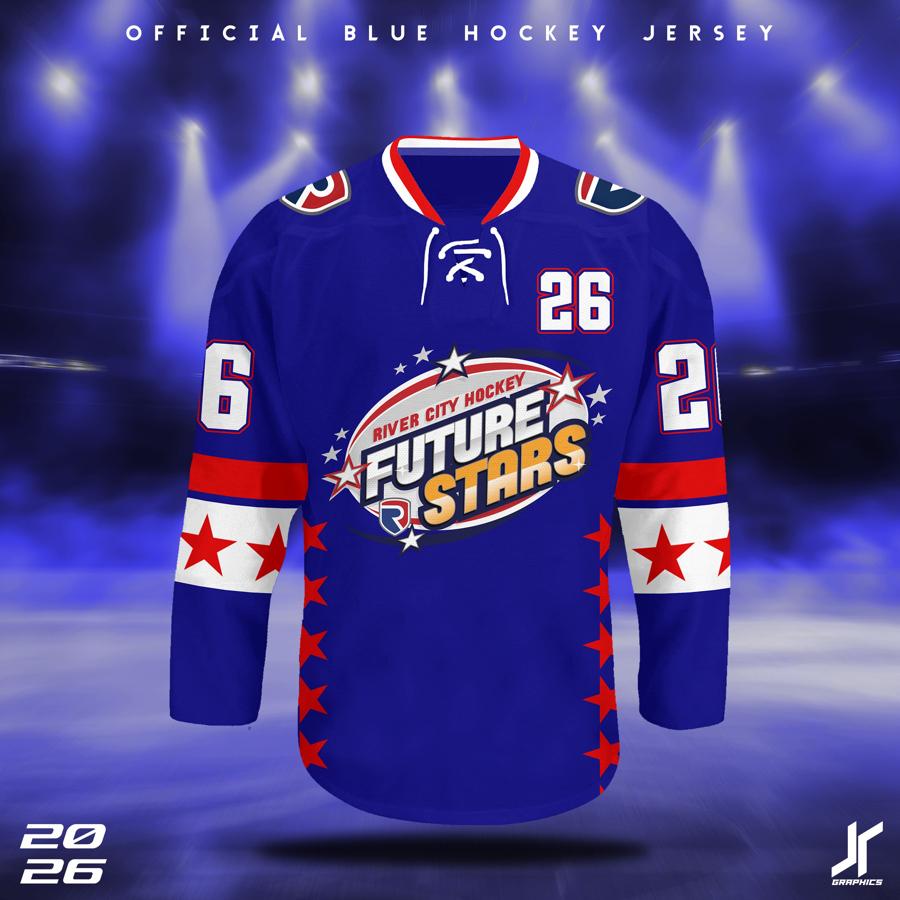 Official Blue Future Stars Hockey Jersey