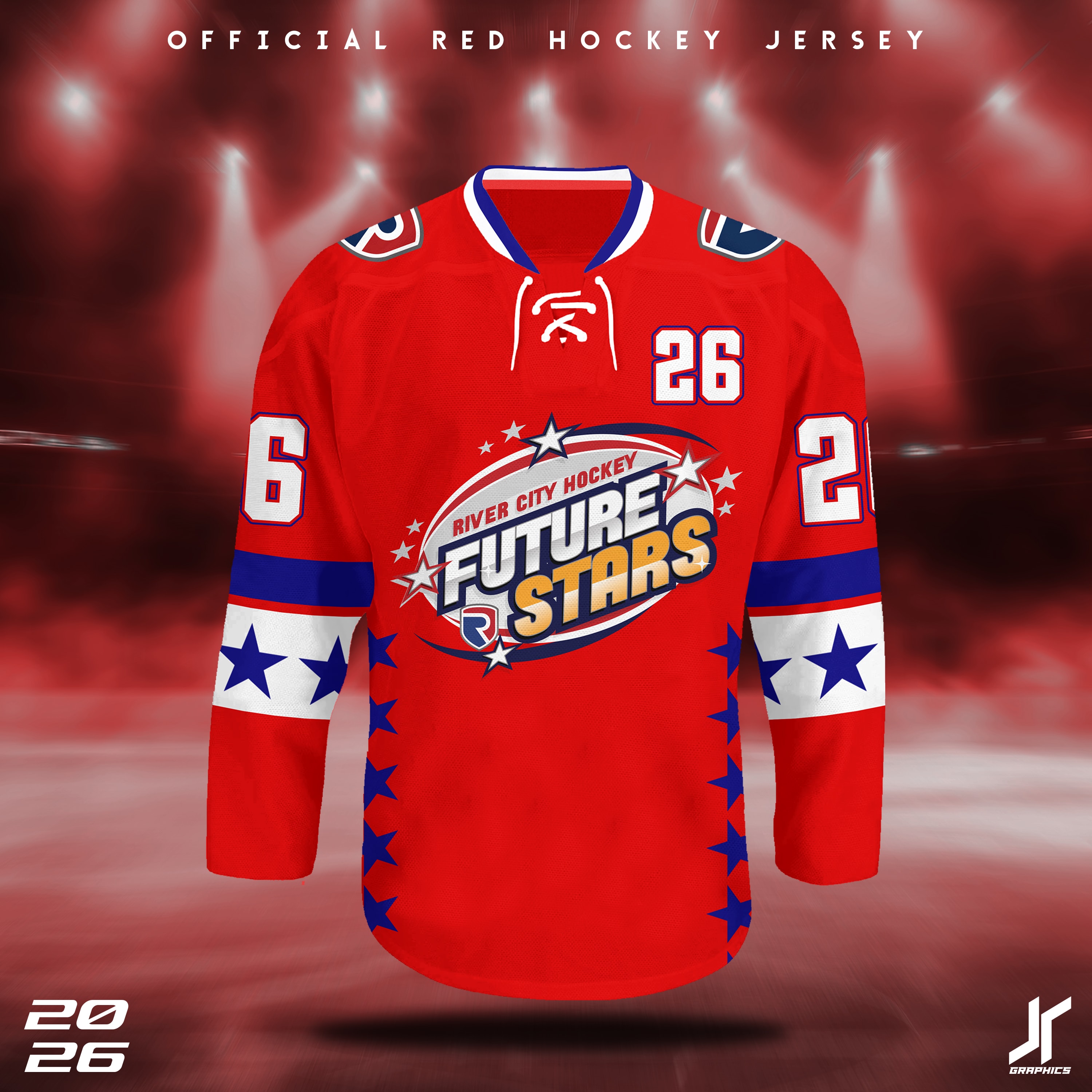 Official Red Future Stars Hockey Jersey