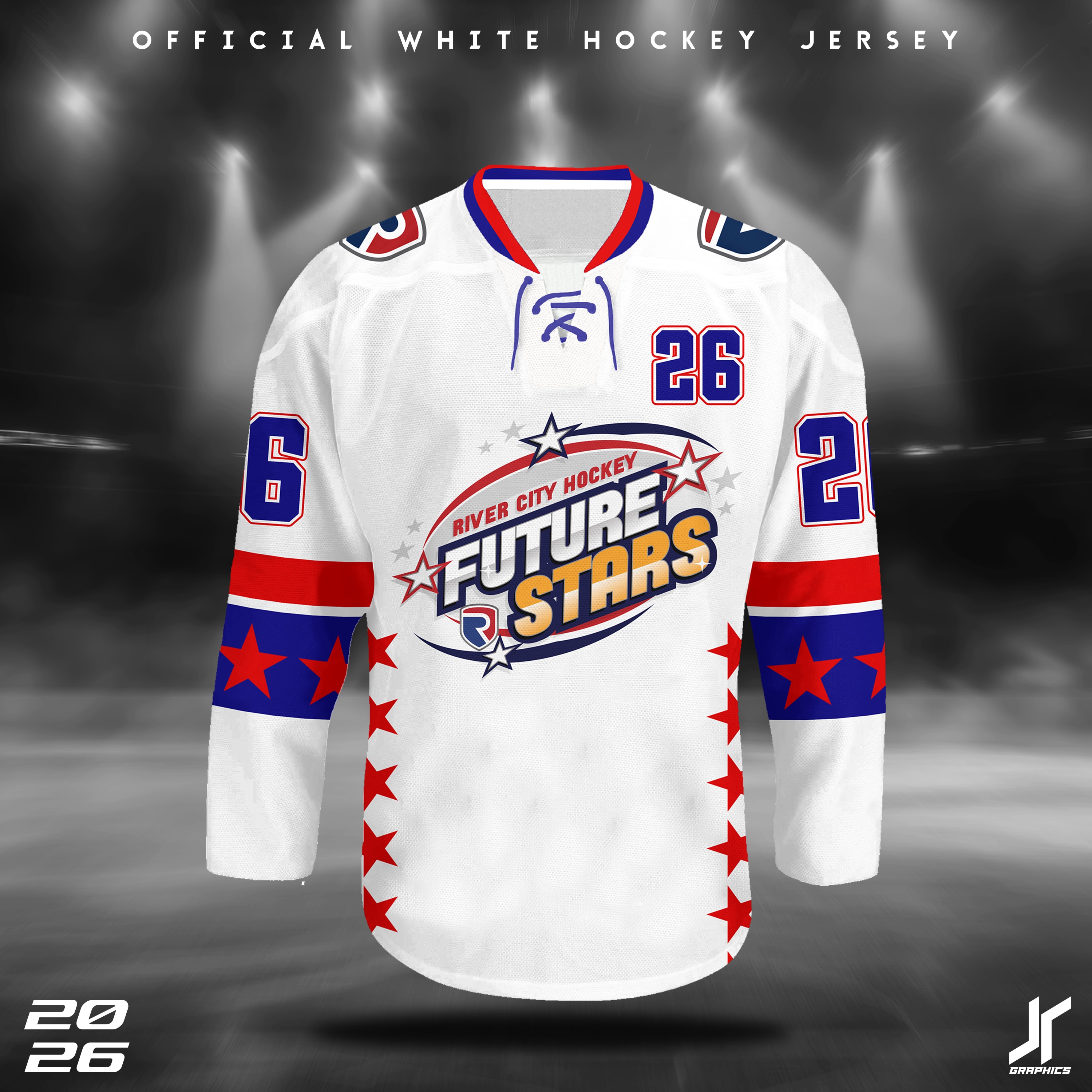 Official White Future Stars Hockey Jersey